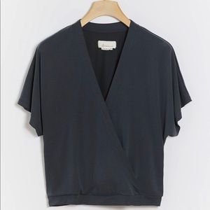 Anthropologie ayla surplice top (medium)